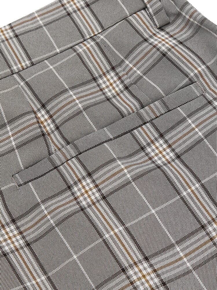 Casual Plaid Suit Pants (US Only) - Image 12