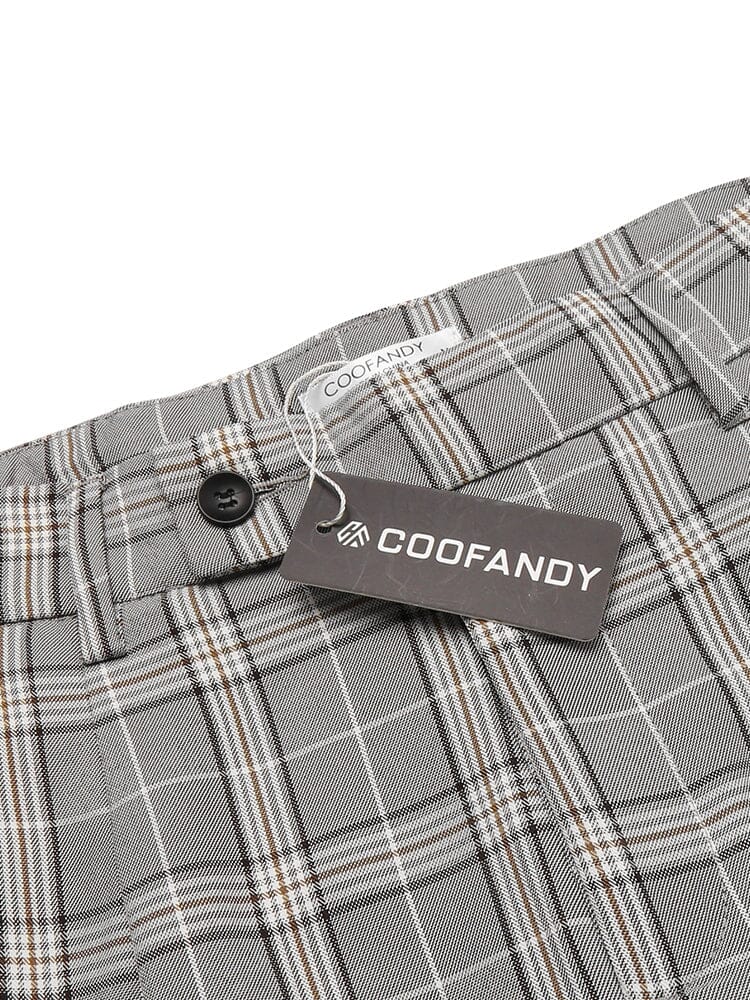 Casual Plaid Suit Pants (US Only) - Image 9
