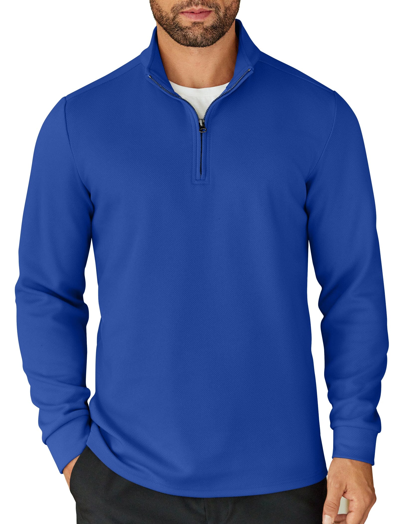 Casual Quarter Zip Sweatshirt (US Only) - Image 14