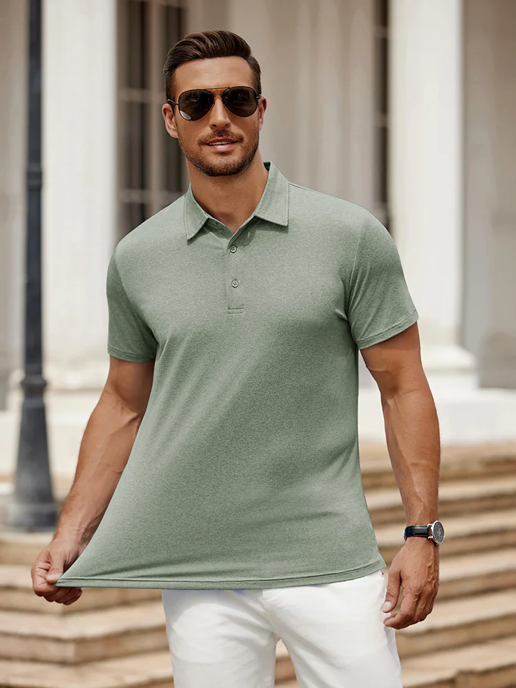 Casual Quick Dry Golf Polo Shirt (US Only) - Image 2