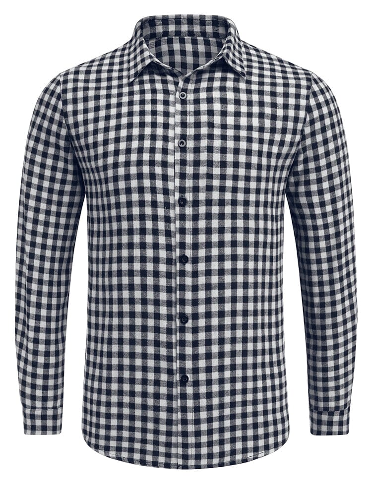 Casual Regular Fit Business Shirts - Image 6