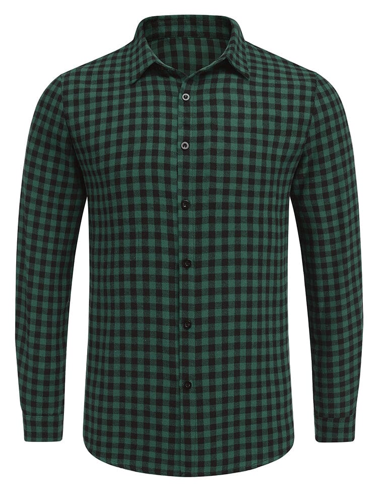 Casual Regular Fit Business Shirts - Image 8