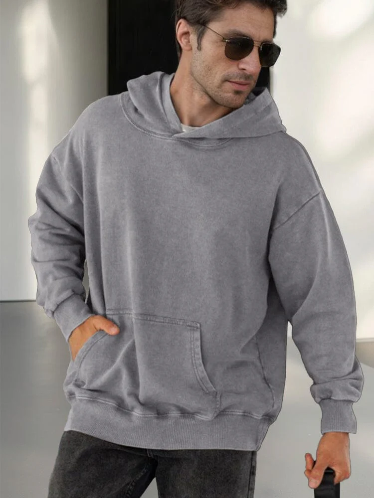 Casual Retro-Inspired Hoodie