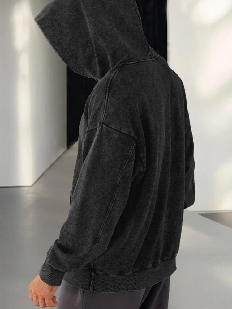 Casual Retro-Inspired Hoodie - Image 4