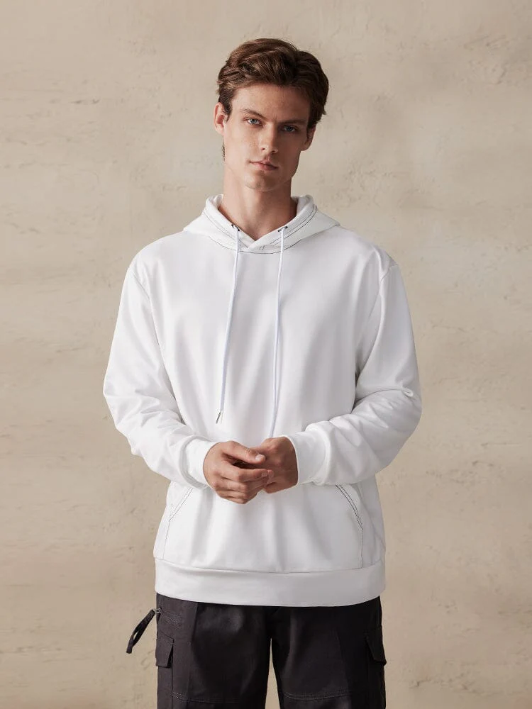 Casual Simple Pullover Hoodie - Image 14