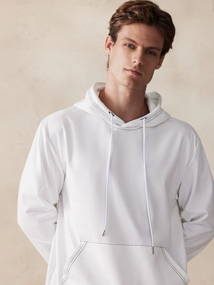 Casual Simple Pullover Hoodie - Image 18