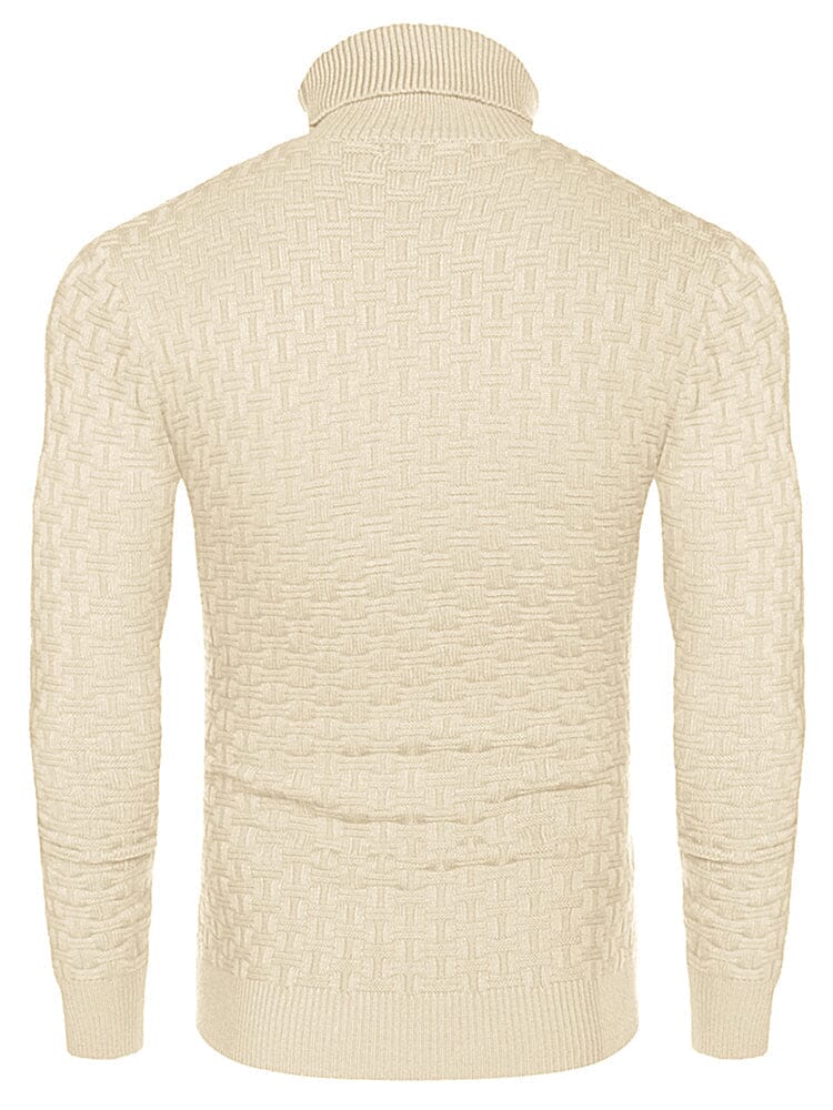 Casual Slim Fit Turtleneck Pullover Sweaters (US Only) - Image 10