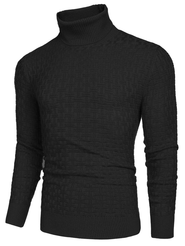 Casual Slim Fit Turtleneck Pullover Sweaters (US Only) - Image 11