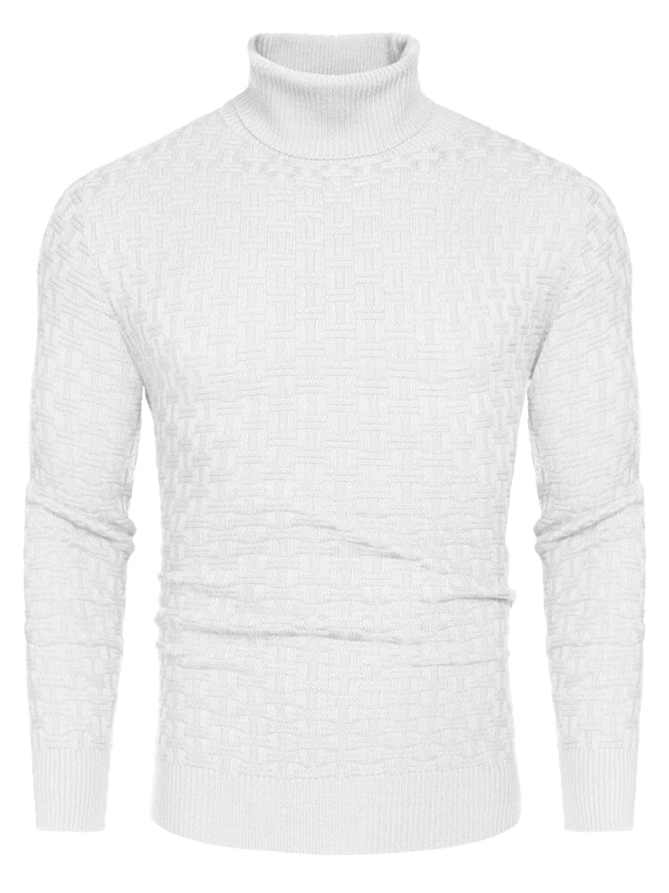 Casual Slim Fit Turtleneck Pullover Sweaters (US Only) - Image 2