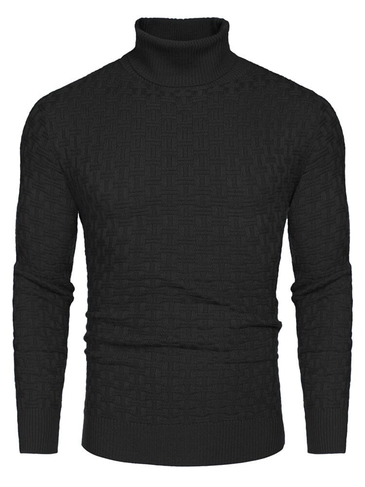 Casual Slim Fit Turtleneck Pullover Sweaters (US Only) - Image 3