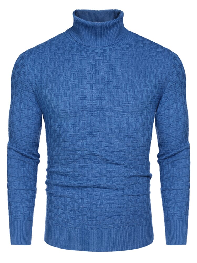 Casual Slim Fit Turtleneck Pullover Sweaters (US Only) - Image 4