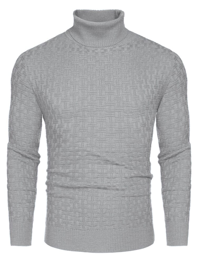 Casual Slim Fit Turtleneck Pullover Sweaters (US Only) - Image 6