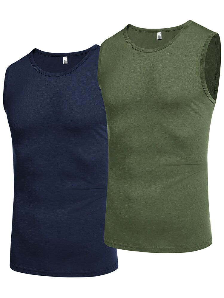 Casual Soft 2-Pack Gym Tank Top (US Only) - Image 8