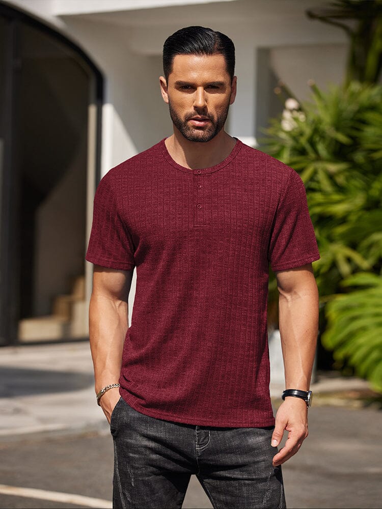Casual Soft Ribbed T-shirt (US Only) - Image 2
