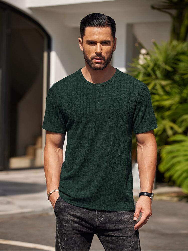 Casual Soft Ribbed T-shirt (US Only) - Image 9