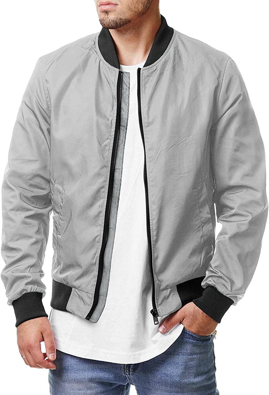 Casual Soft Shell Flight Windbreaker Coat (US Only) - Image 5