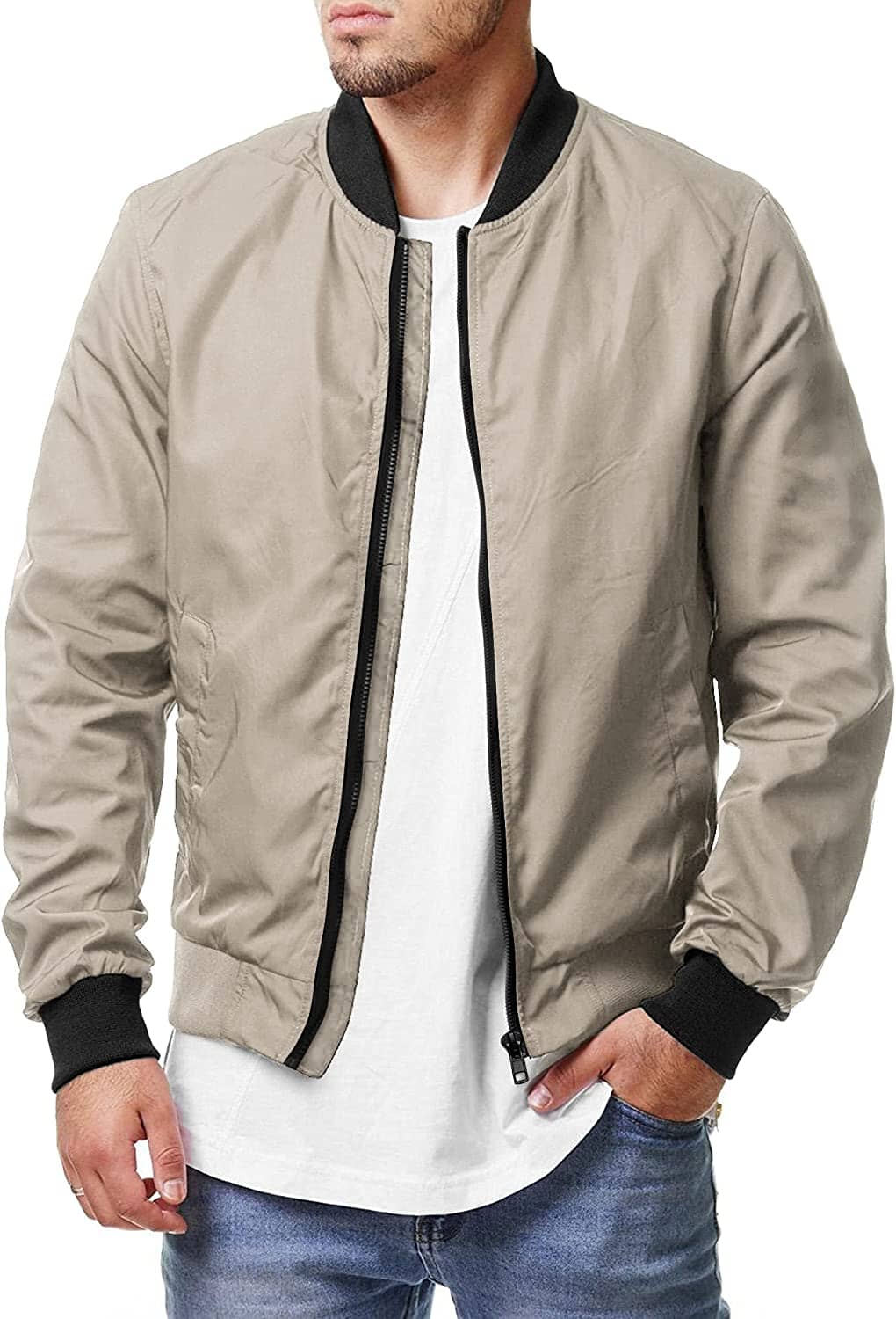 Casual Soft Shell Flight Windbreaker Coat (US Only) - Image 6