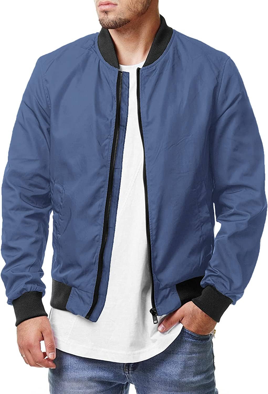 Casual Soft Shell Flight Windbreaker Coat (US Only) - Image 7