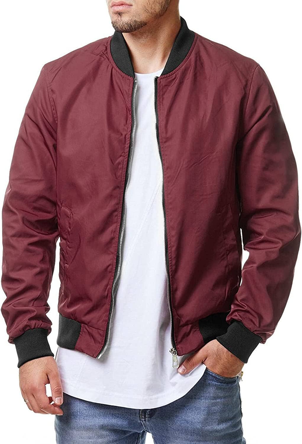 Casual Soft Shell Flight Windbreaker Coat (US Only) - Image 9