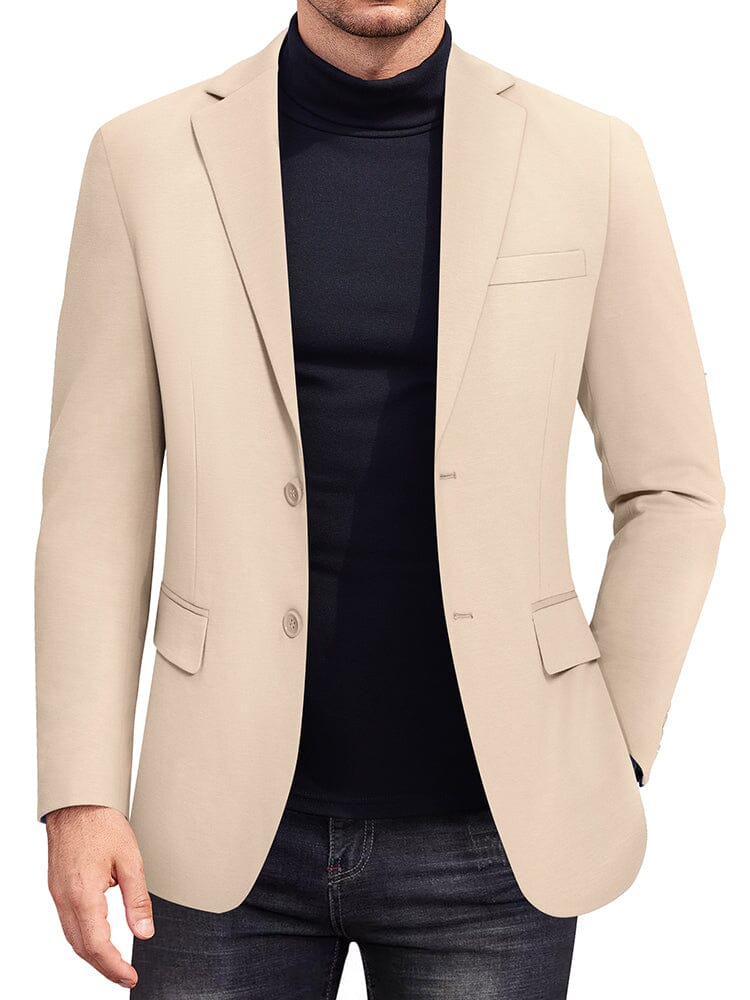 Casual Stretch Knit Blazer (US Only) - Image 4