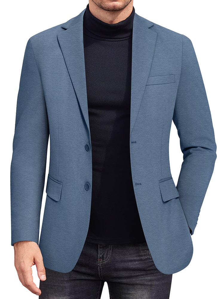 Casual Stretch Knit Blazer (US Only) - Image 5