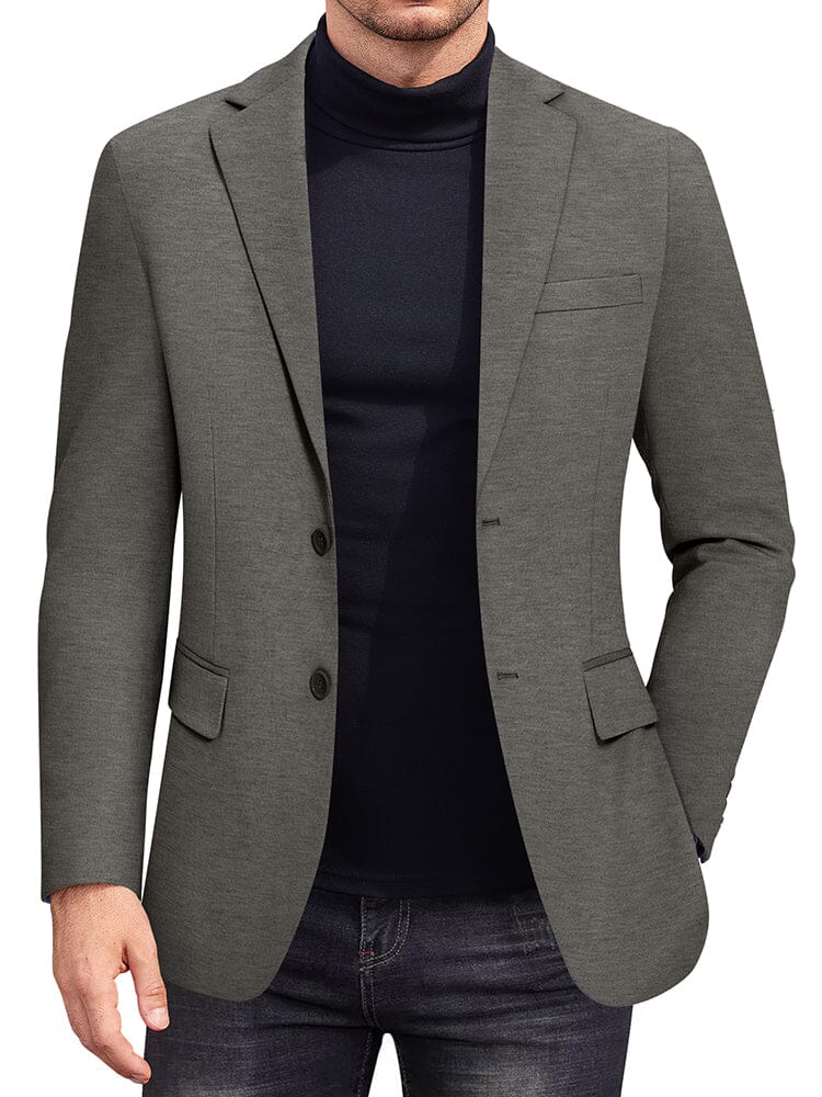 Casual Stretch Knit Blazer (US Only) - Image 7