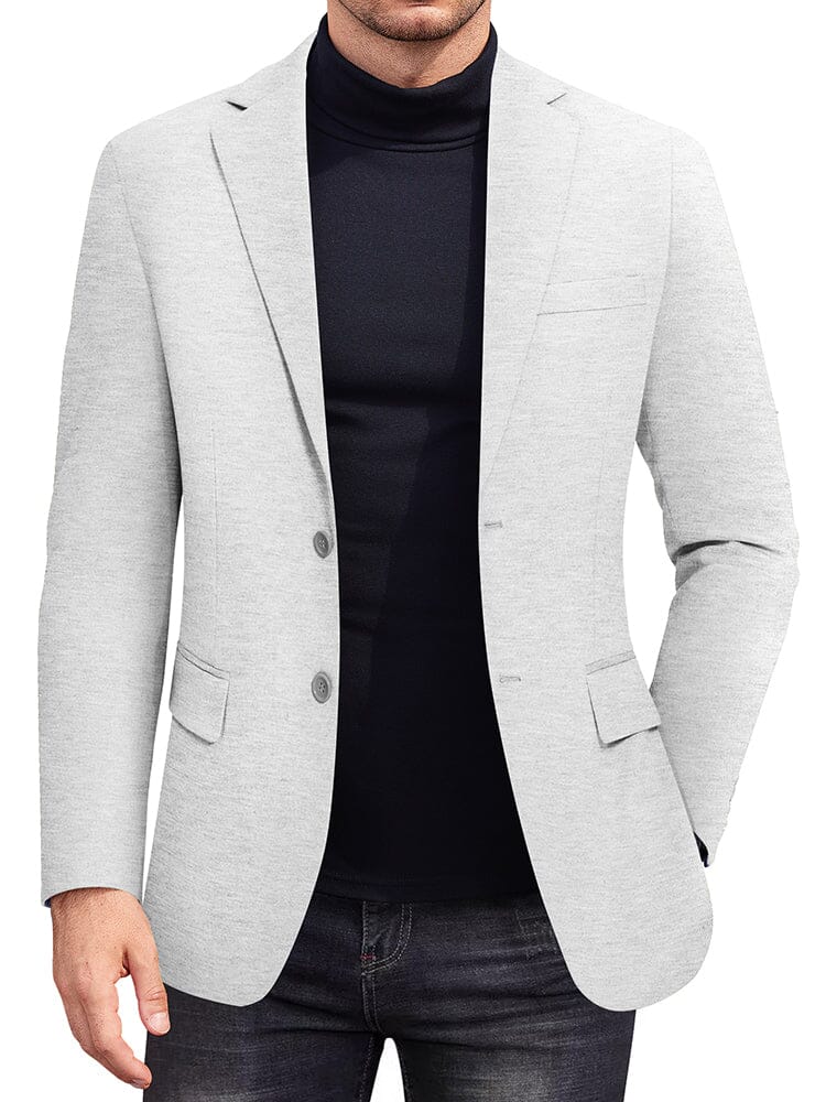Casual Stretch Knit Blazer (US Only) - Image 9