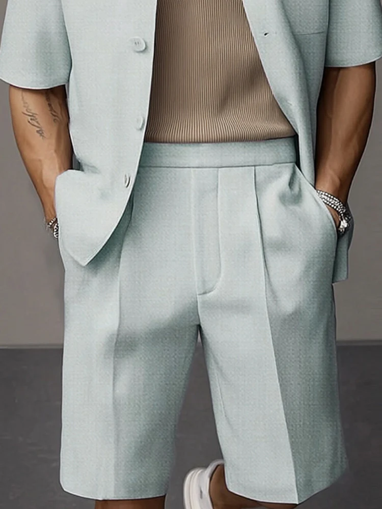 Casual Summer 2-Piece Suit Set - Image 4