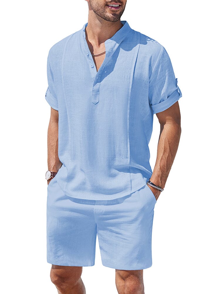 Cozy Lightweight Solid Shirt Sets (US Only) - Image 3