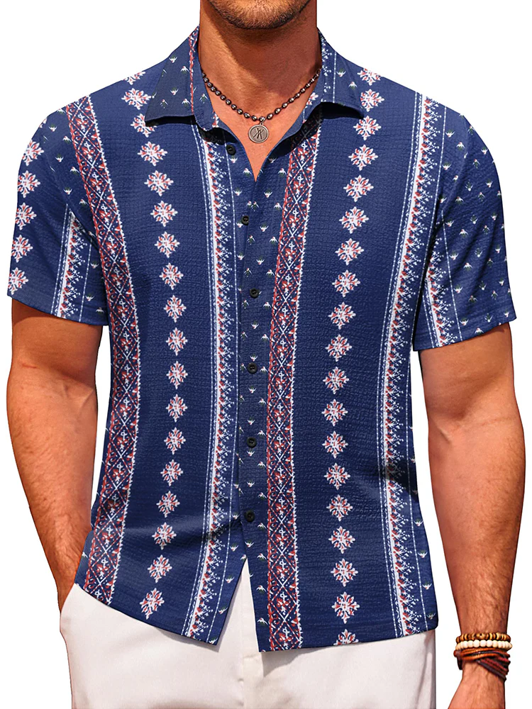 Casual Summer Textured Shirt (US Only) - Image 12