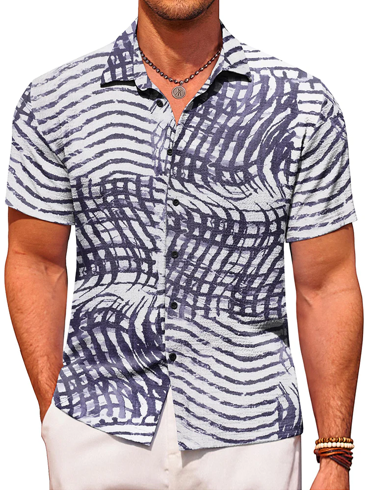 Casual Summer Textured Shirt (US Only) - Image 14