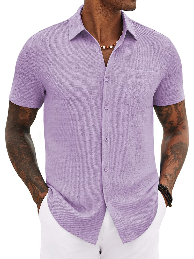 Casual Summer Textured Shirt (US Only) - Image 10