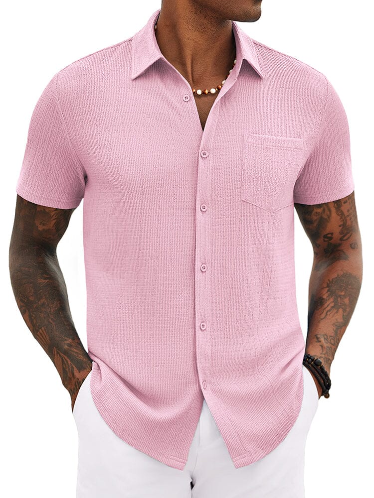 Casual Summer Textured Shirt (US Only) - Image 12