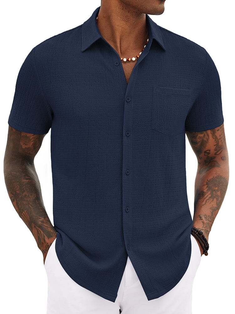 Casual Summer Textured Shirt (US Only) - Image 13
