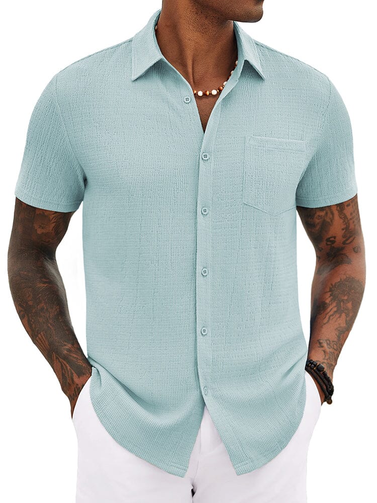 Casual Summer Textured Shirt (US Only) - Image 14