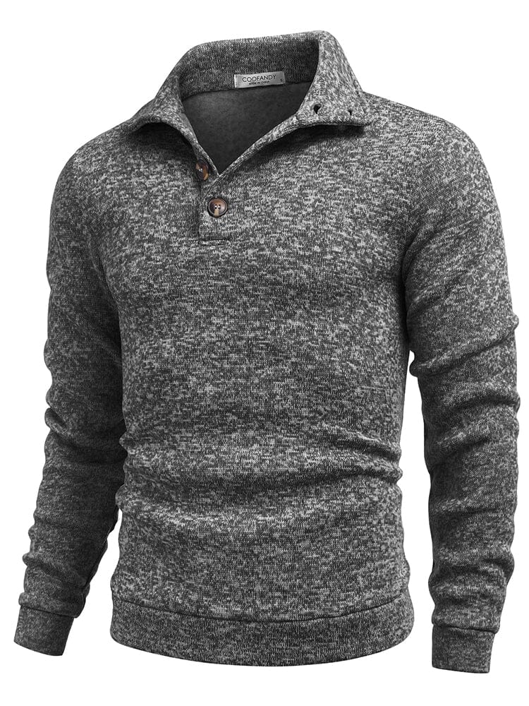 Casual Thermal Texured Knitted Sweatshirt (US Only) - Image 11