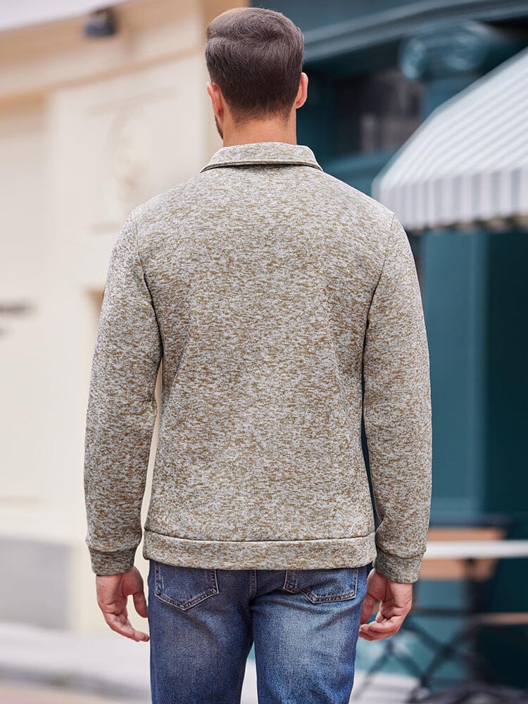 Casual Thermal Texured Knitted Sweatshirt (US Only) - Image 18