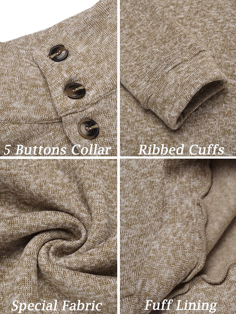 Casual Thermal Texured Knitted Sweatshirt (US Only) - Image 20
