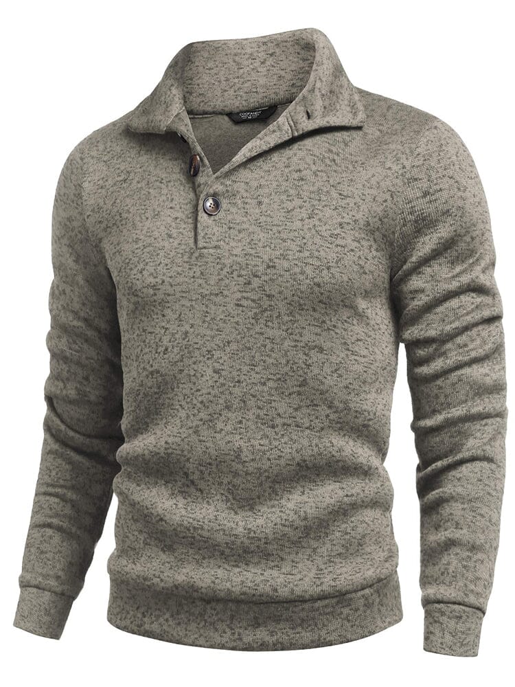 Casual Thermal Texured Knitted Sweatshirt (US Only) - Image 5