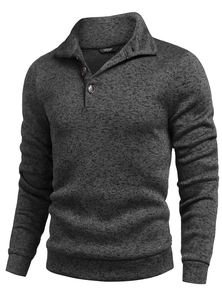 Casual Thermal Texured Knitted Sweatshirt (US Only) - Image 6