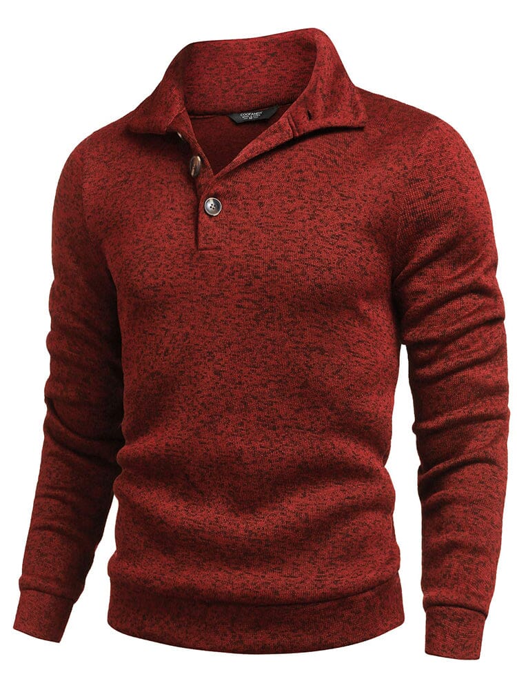 Casual Thermal Texured Knitted Sweatshirt (US Only) - Image 7