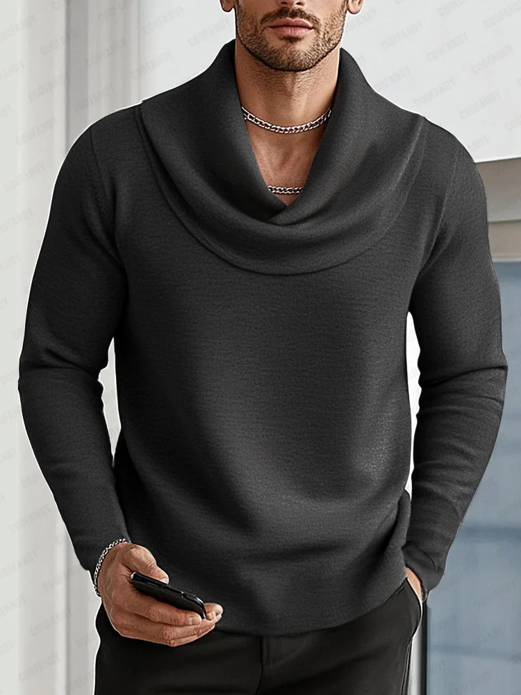 Casual Trendy Cowl Neck Tops - Image 2