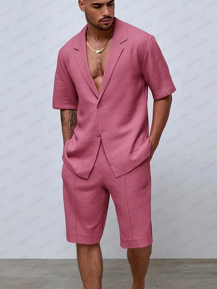 Casual Trendy Summer Suit Set - Image 5