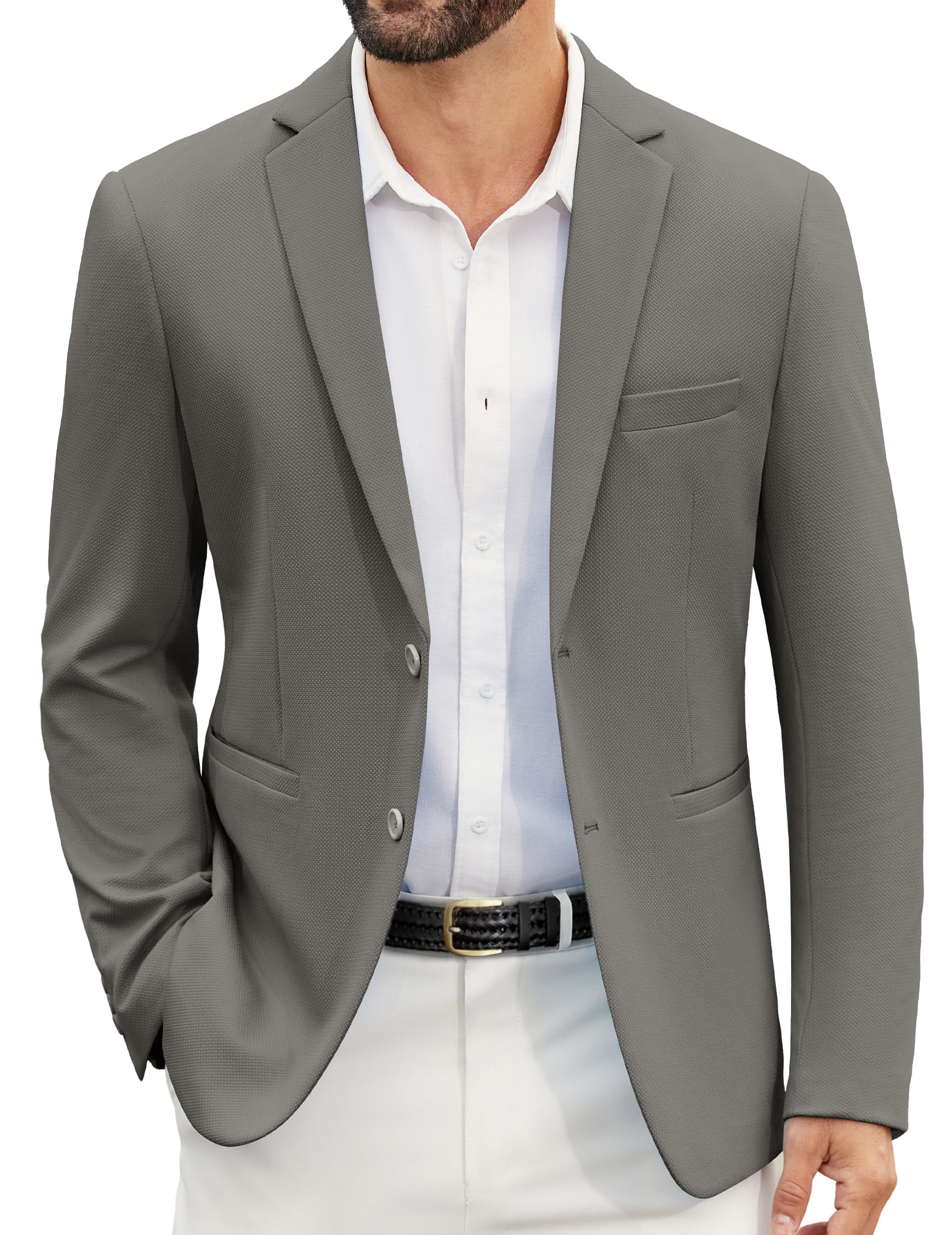 Casual Two-Button Suit Jacket (US Only) - Image 10