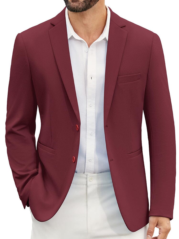 Casual Two-Button Suit Jacket (US Only) - Image 9