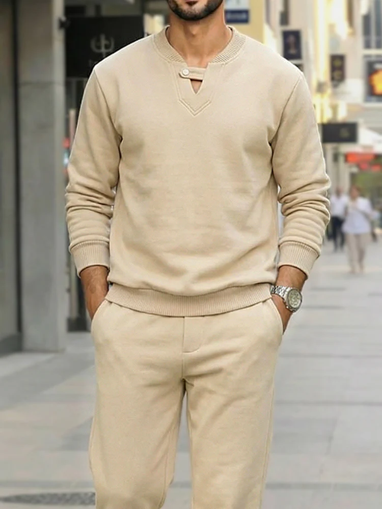 Casual Ultra-Soft Sweatsuit Set - Image 3
