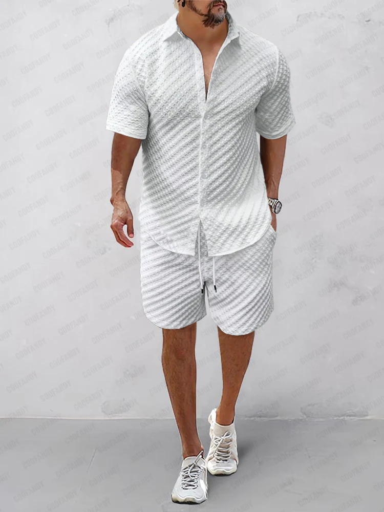 Casual Versatile Textured 2-Piece Set
