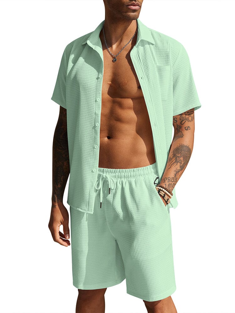 Casual Waffle Shirt Holiday Set (US Only) - Image 7
