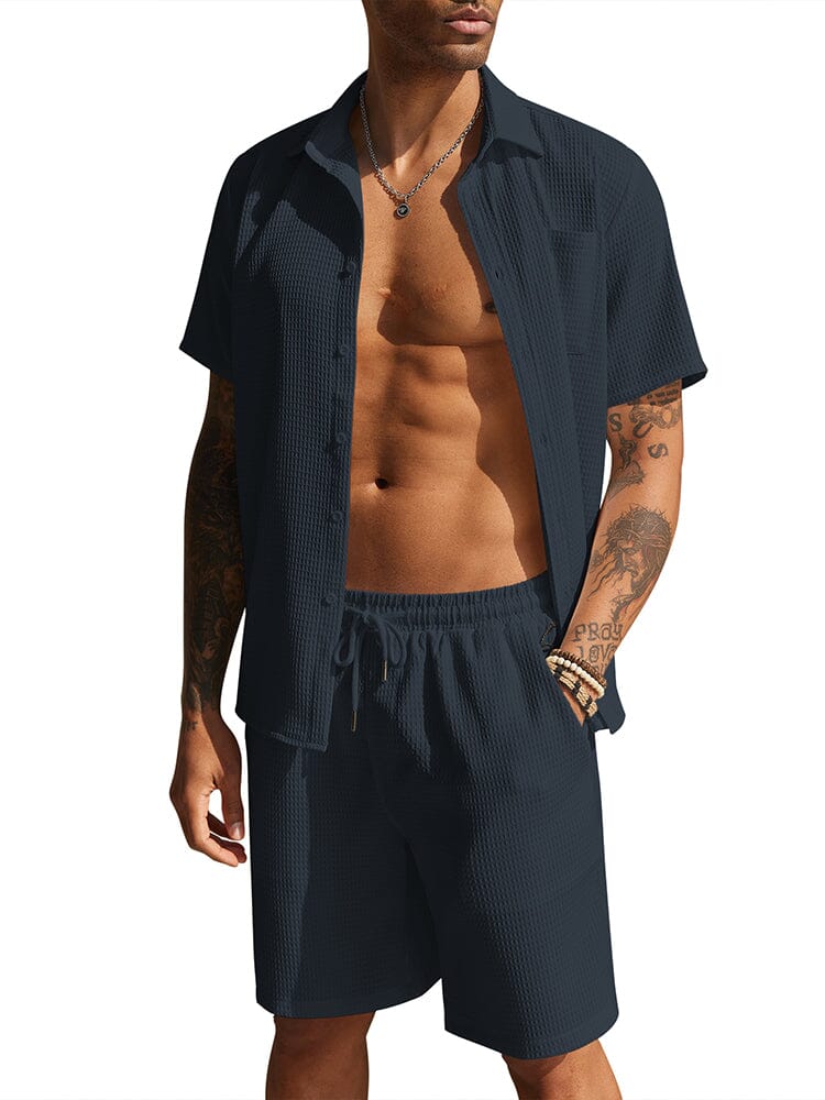Casual Waffle Shirt Holiday Set (US Only) - Image 8