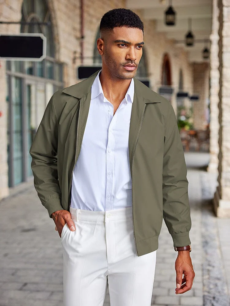 Casual Windproof Bomber Jacket (US Only) - Image 10